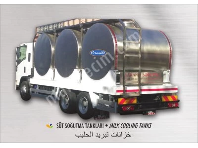 On-Board Milk Transport Tank 1000 Lt Single Walled