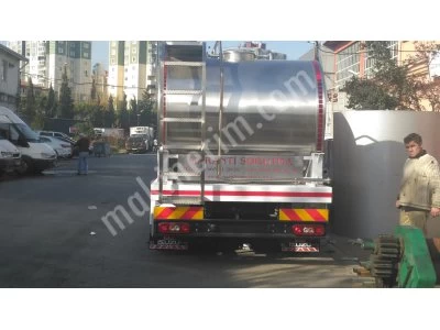On-Board Milk Transport Tank 1000 Lt Single Walled