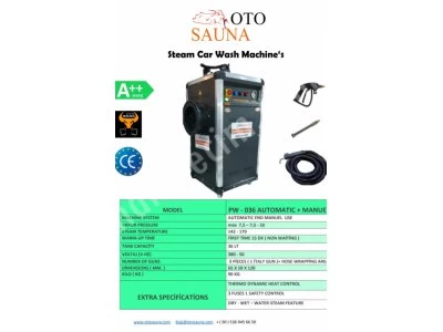 Buharlı Oto Yıkama Makinaları