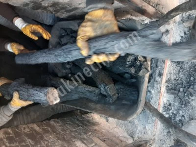 Brick Furnaces Producing Charcoal