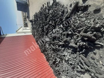 Brick Furnaces Producing Charcoal