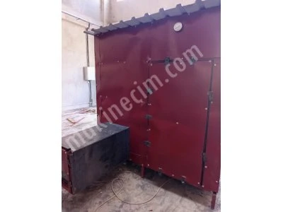 Mangal Kömürü Üretmek Için Kullanılan Tuğla Ocak Yapımı