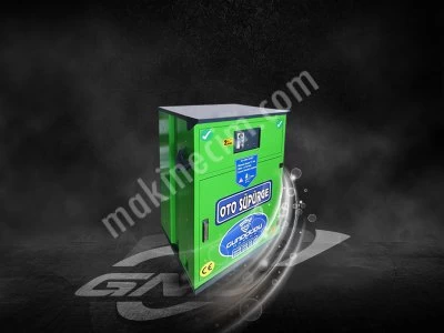 Jetonlu - Paralı Oto Süpürge Makinesi