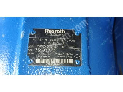 Hidrolik Pompa ve Hidromotor Rexroht Marka