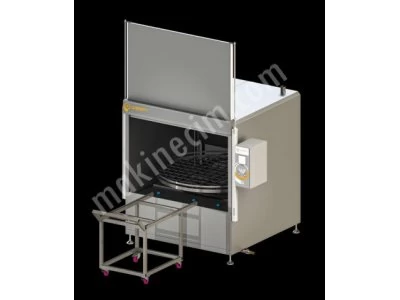 Pneumatic Front Rotating Basket Washing Machine With Front Cover