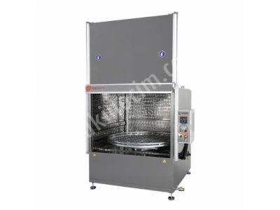 Pneumatic Front Rotating Basket Washing Machine With Front Cover