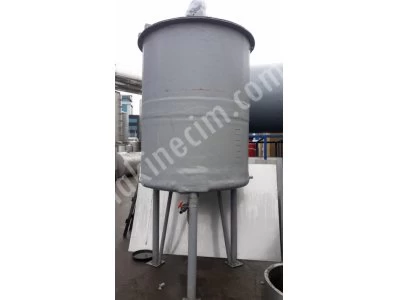 Fiber Karıştırıcı Mikser Tuzruhu Asit Tankı Karıştırıcı 3.M3