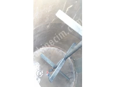 Fiber Karıştırıcı Mikser Tuzruhu Asit Tankı Karıştırıcı 3.M3