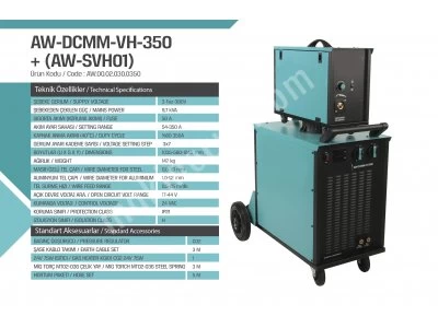 Aw-Dcmm-Vh-350 + (Aw-Svh01) Kaynak Makanası