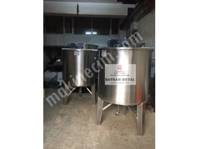 Stainless Mixer Mixer Tank Heated Warehouse Water Boiler Shampoo