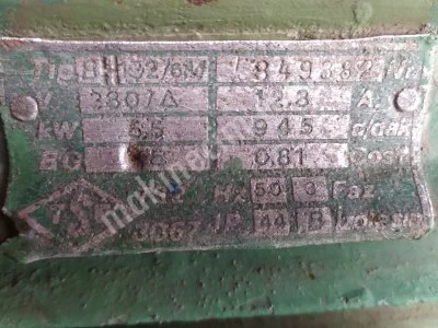 Brake Motor.5,5 Kw-950 Rpm