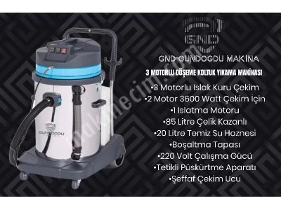 Upholstery Seat Washing Machine 3 Motors