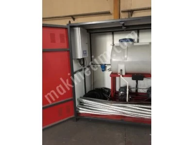 Self Oto Yıkama Merkezi Sistem Makina Odası
