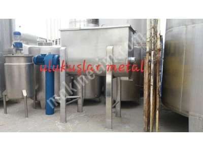 Paslanmaz Boya Kazanı İmalatı 500 Litre 1 Ton 1.5 Ton Üretim