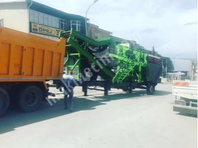 Mobil Toprak Eleme Makinesi