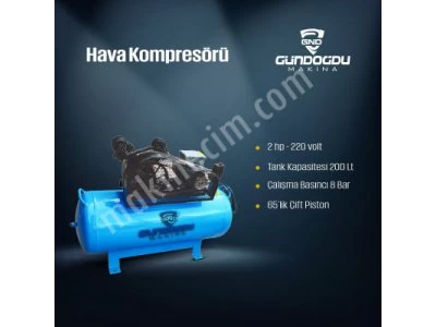 Compressed Air Compressor 200 Liter
