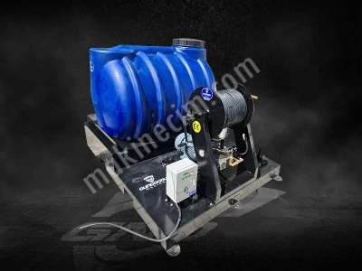 Super Turbo Plus Cold 200 Bar On-Board 100 Meters Hose Winding Reel Trigger Washer + Jet Foam
