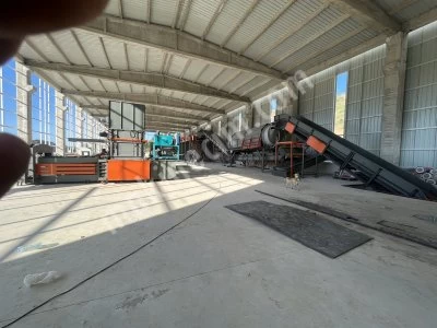 Manual Garbage Solid Waste Separation Band Plant