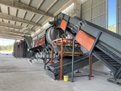 Manual Garbage Solid Waste Separation Band Plant