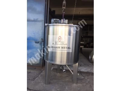 Paslanmaz Karıştırıcı Mikser Kazan Tank Kimya Kozmatik Gıda Su Deposu