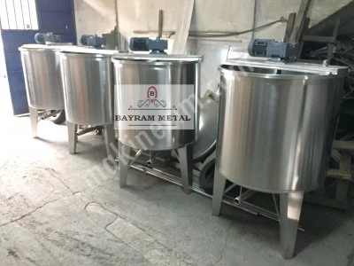 Paslanmaz Karıştırıcı Mikser Kazan Tank Kimya Kozmatik Gıda Su Deposu