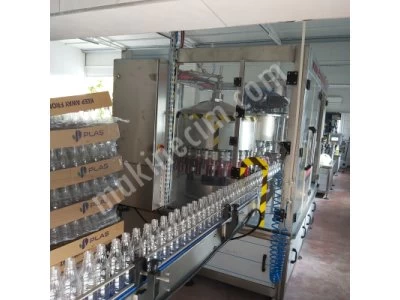 Rotary System 24 Nozzle Filling Capping and Labeling Machine