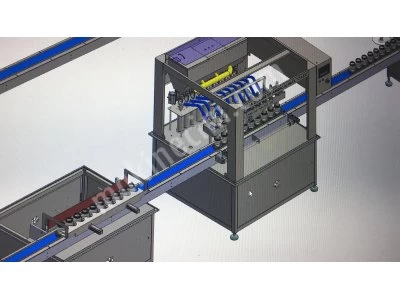 Rotary System 32 Nozzle Filling, Capping and Labeling Machine