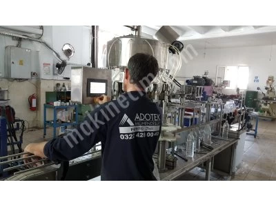 Rotary System 32 Nozzle Filling, Capping and Labeling Machine