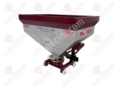 1200 Litre Tek Diskli Gübre Serpme Makinesi