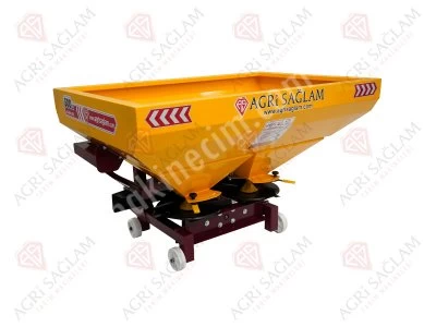 500 Litre Çift Diskli Gübre Serpme Makinesi