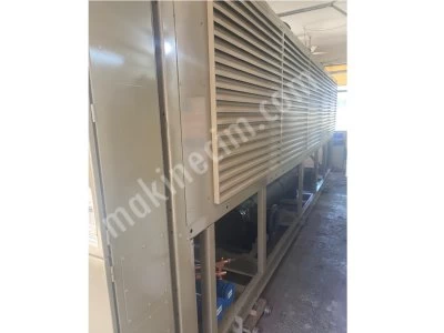 Second Hand 650 Kw= 560.000 Kcal/h American York Screw Chiller Cooling Group for Sale