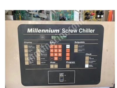 Second Hand 650 Kw= 560.000 Kcal/h American York Screw Chiller Cooling Group for Sale