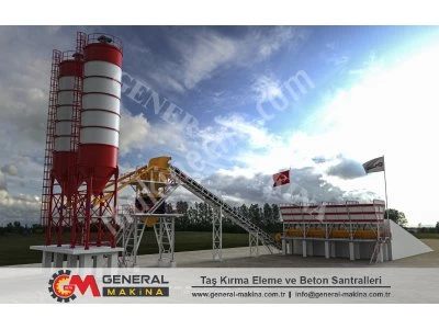 Sabit Beton Santrali Spectrum 100/General Makina
