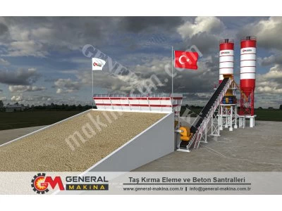 Fıxed Concrete Plant Royal 150/General Makina