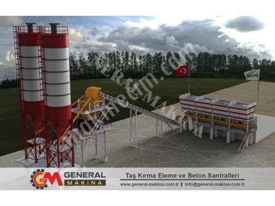Fıxed Concrete Plant Royal 150/General Makina