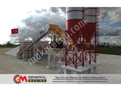Fıxed Concrete Plant Royal 150/General Makina