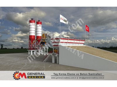 Fıxed Concrete Plant Royal 150/General Makina