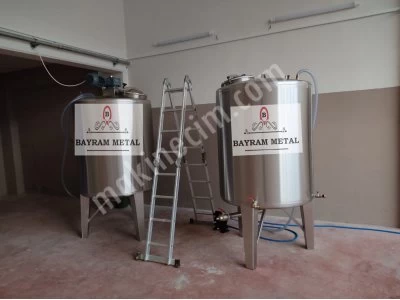 Stainless Boiler Tank Chemistry Cosmmatic Mixer Stirrer Perfume Mixer