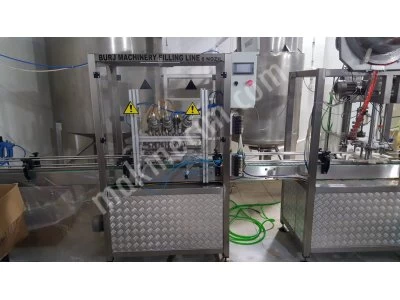 6 Lı Nozul Dolum Kapak Kapama Etıket ve Paketleme