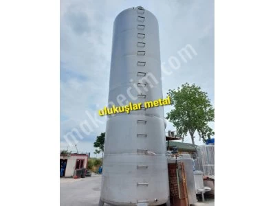 Paslanmaz 50 60 Tonluk Stok Depolama Tankları Satılık