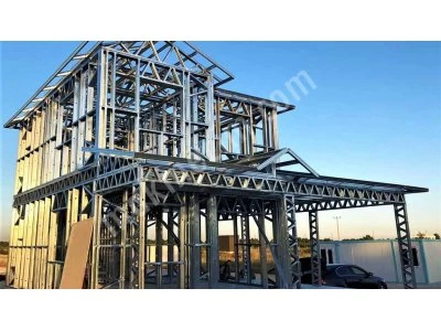 Çelik Ev- Fabrika Profilleri Konstrüksiyon Profilleri Hafif Çelik- Ağır Çelik Yapı Ev Profilleri