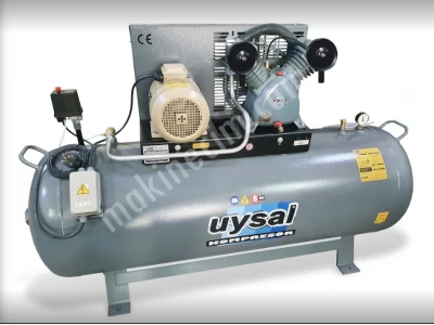 Uysal 530 Litre, 5.5 Hp, 2X95 Kafa, Panolu, 680 Lt/Dk Kompresör