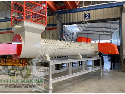 PET BOTTLE RECYCLING  CRUSHING-WASHING-DRYING LINE  2.000 kg / h capacity   HDPE BOTTLE RECYCLING  C