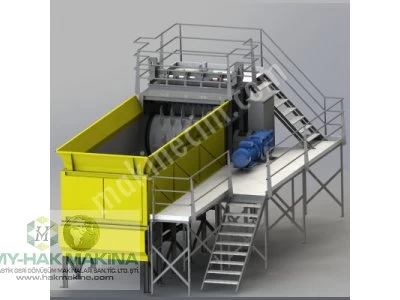 Garbage Separation Plant and Selection Separation Belts