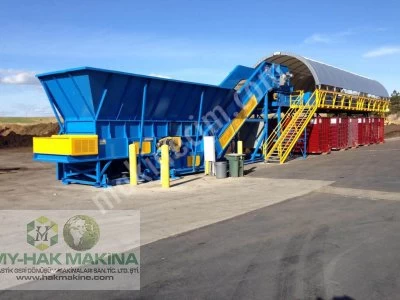 Trommel Screen Waste Dispenser Mixer