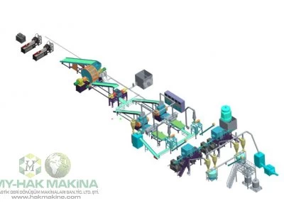 Ötl Tire Recycling Line 1500-3000 Kg/H Capacity