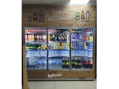 Dairy Cupboard Deli Cabinet Beverage Market Cabinet