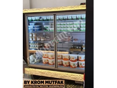 Dairy Cupboard Deli Cabinet Beverage Market Cabinet