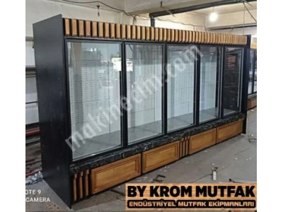 Dairy Cupboard Deli Cabinet Beverage Market Cabinet
