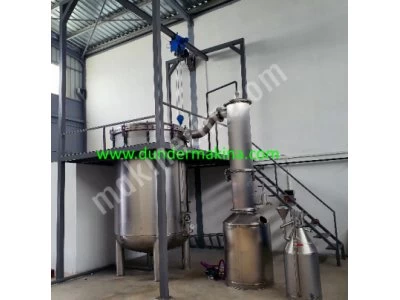 3500Lt Hacimli Aromatik Bitki Distilasyon Ünite